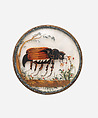 Button, glass, French