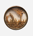 Button, glass, French