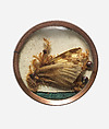 Button, glass, French