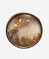 Button, glass, French