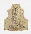 Vest, silk, American or European