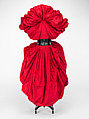Ensemble, Alexander McQueen (British, founded 1992), (a) silk, (b) leather, metal, (c) brass, (d) brass, (e) brass, glass, (f) brass, glass, (g, h) leather, (i) metal, (j) metal, glass, British