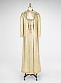 Evening ensemble, Norman Norell (American, Noblesville, Indiana 1900–1972 New York), silk, metal, American
