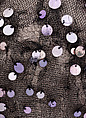 Evening dress, silk, gelatin, French