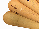 Fan, wood (cottonwood), American