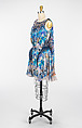 Dress, Alexander McQueen (British, founded 1992), silk, British