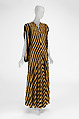 Evening dress, Valentina Gowns (American, 1928–1957), silk, metallic, American