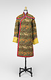 Evening coat, Augusto, Ltd., Silk, paper, metallic, British