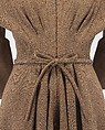 Dress, Madame Grès (Germaine Émilie Krebs) (French, Paris 1903–1993 Var region), wool, French