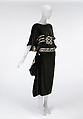 Dress, Madeleine & Madeleine (French, 1919–1924/26), silk, glass, French
