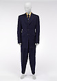 Zoot suit, Wool, cellulose nitrate, plastic, leather, American