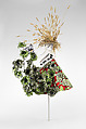 Ensemble, Viktor &amp; Rolf (Dutch, founded 1993), cotton, silk, synthetic fiber, cotton, straw, Dutch