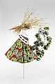 Ensemble, Viktor &amp; Rolf (Dutch, founded 1993), cotton, silk, synthetic fiber, cotton, straw, Dutch