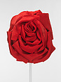 Alta Moda rose dress, Dolce & Gabbana (Italian, founded 1985), (a) acetate, nylon, spandex, silk, (b) nylon, rayon, spandex, (c) nylon, cotton, (d, e) silk (f, g) silk, leather, synthetic, Italian