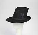 Hat, Philip Treacy (Irish, born 1966), wool, silk, British