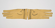 Gloves, leather, British