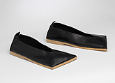 Shoes, Comme des Garçons Japanese, leather, wood, Japanese