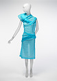 Dress, Comme des Garçons (Japanese, founded 1969), polyester, polyurethane, feathers, Japanese
