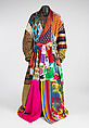 Robe, Todd Oldham (American, born 1961), silk, cotton, synthetic, American