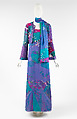 Evening ensemble, Hanae Mori (French, 1977–2004), silk, Japanese