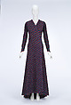 Evening robe, Hawes Incorporated (American, 1928–40; 1947–48), Wool, American