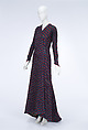 Evening robe, Hawes Incorporated (American, 1928–40; 1947–48), Wool, American