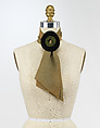 Scarf, Elizabeth Hawes (American, Ridgewood, New Jersey 1903–1971 New York), Leather, American