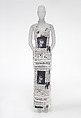 Dress, House of Dior (French, founded 1946), silk, leather (lambskin), metal, French