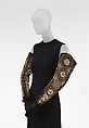 Gloves, Suzanne Talbot, silk, pearls, metal thread, French