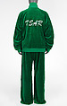 Tracksuit, Juicy Couture (American, founded 1996), cotton, synthetic, American