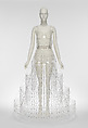 Dress, noir kei ninomiya (Japanese, founded 2013), acrylic, metal, PVC, Japanese