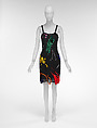 Dress, Fabrice (American, born Haiti, 1951–1998), Silk, synthetic, American