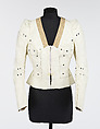 Jacket, Martin Margiela (Belgian, born 1957), cotton, metal, French