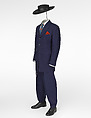 Zoot suit, Wool, cellulose nitrate, plastic, leather, American