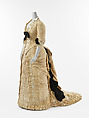 Dinner dress, Mon. Vignon  French, silk, glass, French