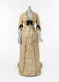 Dinner dress, Mon. Vignon (French), silk, glass, French