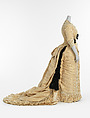 Dinner dress, Mon. Vignon (French), silk, glass, French