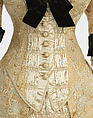 Dinner dress, Mon. Vignon (French), silk, glass, French