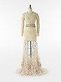 Ensemble, House of Givenchy  French, Silk, fur (goat), synthetic, metal, French
