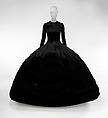 Dress, House of Balenciaga  French, cotton, synthetic, French