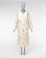 "Care Label", Phoebe English  British, silk organza outer layer, cotton labeling in between, cotton thread, cotton tape, British