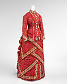Dress, cotton, American
