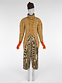 Ensemble, Perry Ellis Sportswear Inc.  American, (a) wool, (b) wool, (c) wool, (d) wool, (e, f) wool, American