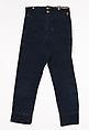 Trousers, cotton, linen, American