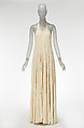 Evening Dress, House of Vionnet French, silk, French