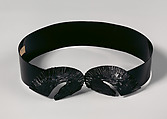 Evening belt, Schiaparelli (French, founded 1927), Plastic (cellulose nitrate), French