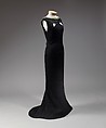 Dinner dress, Schiaparelli (French, founded 1927), silk, French