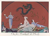 Le bonheur du jour; ou, Les graces a la mode, George Barbier (French, Nantes 1882–1932 Paris), paper, French