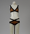 Bikini, Rudi Gernreich (American (born Austria), Vienna 1922–1985 Los Angeles, California), wool, American