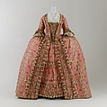 Dress, silk, French